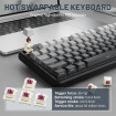 Клавіатура ігрова механічна Attack Shark X98 Pro 99кл. RGB, Wireless, TFT disp., Moonlit Night