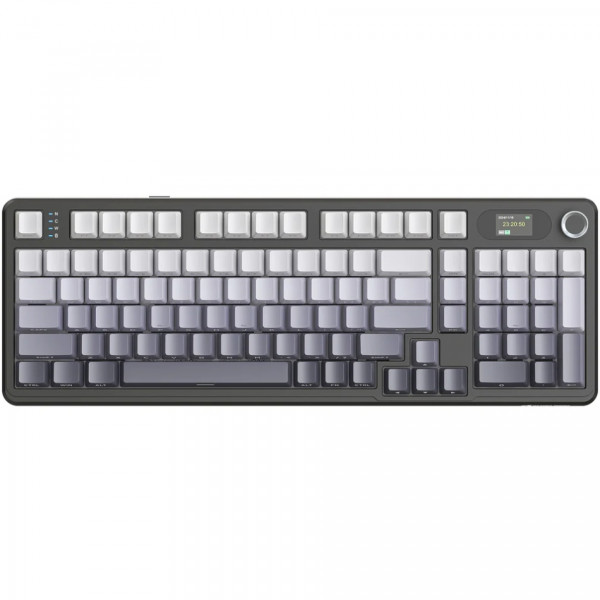 Клавіатура ігрова механічна Attack Shark X98 Pro 99кл. RGB, Wireless, TFT disp., Moonlit Night
