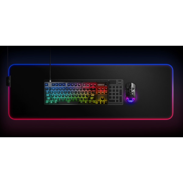 Клавіатура ігрова оптична SteelSeries Apex 9 TKL UA OptiPoint