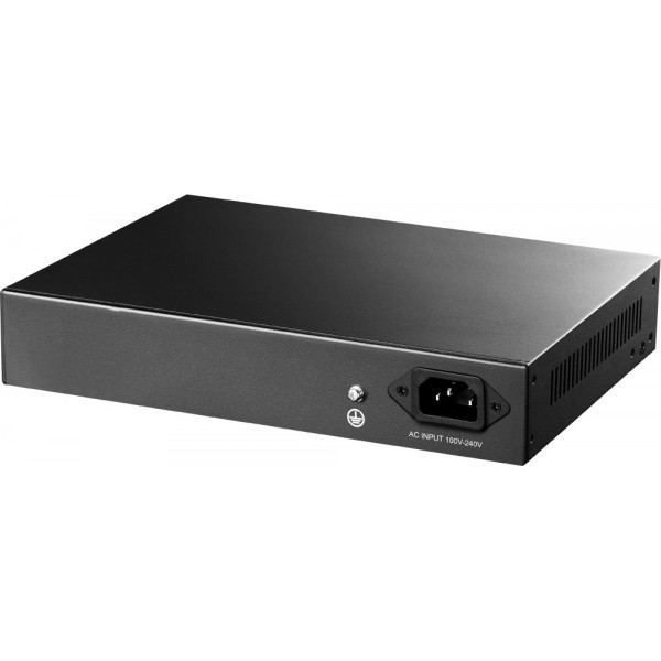 Комутатор Cudy GS1010PE, 8-Port Gigabit PoE+ Switch with 2 Gigabit Uplink Ports 120W