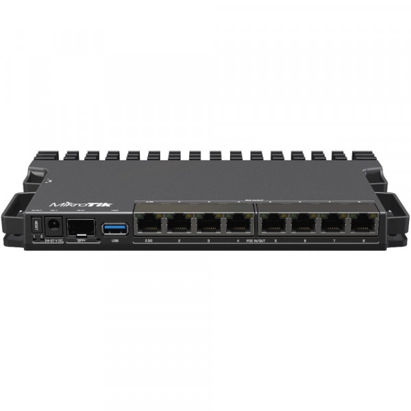Маршрутизатор Mikrotik RB5009UPr+S+IN, 7х10/100/1000 Ethernet PoE out ports, 1х2.5G Ethernet PoE o