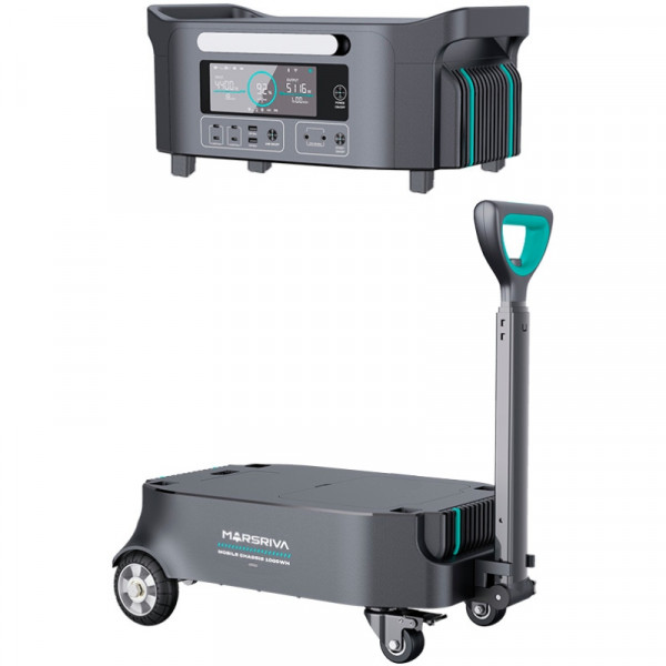 Marsriva HES модуль зарядної станції 2200Вт (1037Вт/год) 4xAC, LiFePO4