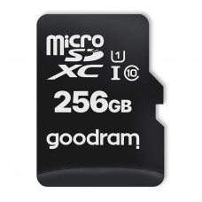 Memory card microSDXC 256Gb GoodRAM class 10 UHS I U1, Retail + adapter