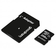 Memory card microSDXC 256Gb GoodRAM class 10 UHS I U1, Retail + adapter