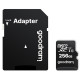 Memory card microSDXC 256Gb GoodRAM class 10 UHS I U1, Retail + adapter