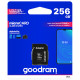 Memory card microSDXC 256Gb GoodRAM class 10 UHS I U1, Retail + adapter