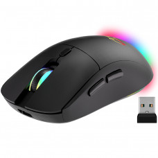 Мишка Media-Tech MT1124, бездротова Bluetooth+2.4G, 3200dpi., 5кн., Silent, чорна