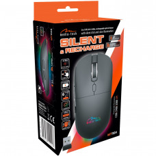 Мишка Media-Tech MT1124, бездротова Bluetooth+2.4G, 3200dpi., 5кн., Silent, чорна