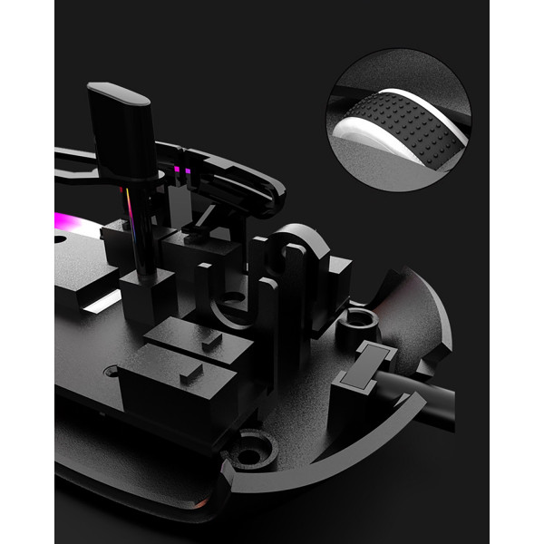 Мишка Media-Tech MT1124, бездротова Bluetooth+2.4G, 3200dpi., 5кн., Silent, чорна