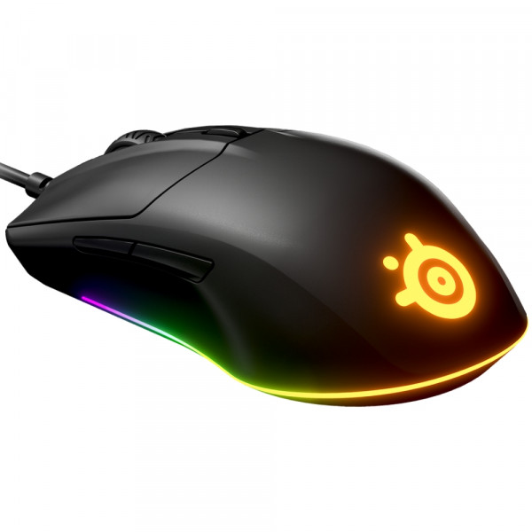 Мишка SteelSeries Rival 3 Gen 2, RGB, Black