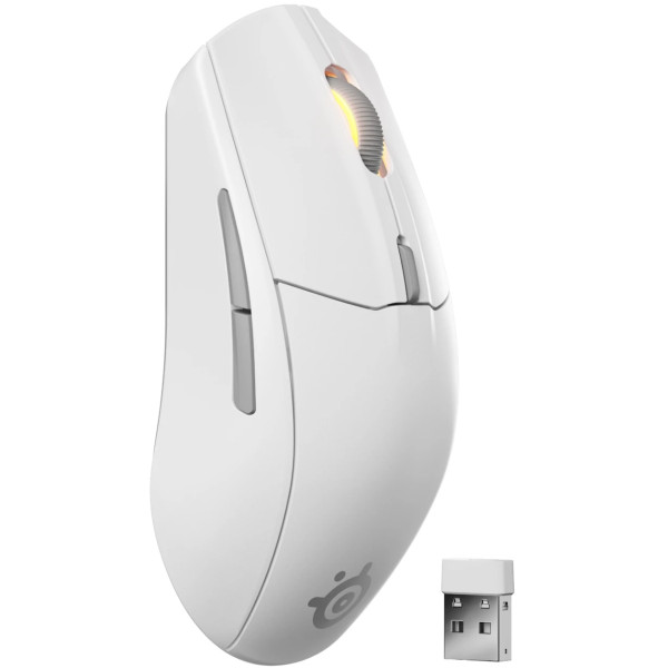 Мишка SteelSeries Rival 3 Gen 2 Wireless, RGB, White