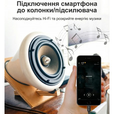 Перехідник Audio Type-C M -> 2RCA F 1,5м чорний Vention