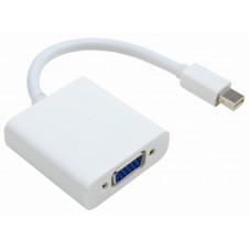 Перехідник mini DisplayPort M -> VGA F білий