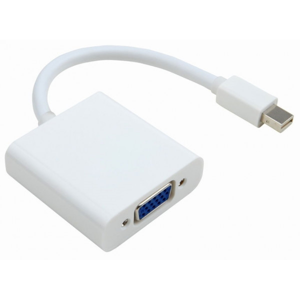 Перехідник mini DisplayPort M -> VGA F білий