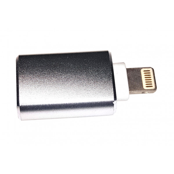 Перехідник OTG Lightning -> USB 3.0 AF Silver