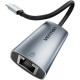 Перехідник USB 3.1 Type-C -> Ethernet RJ45 1000Mb чорний Aluminum Alloy Type Vention