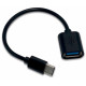 Перехідник USB 3.1 Type-C -> USB 3.0 (OTG) 0.2м. чорний OEM