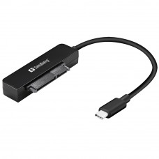Перехідник USB 3.1 Type-С -> SATA III (F), Gen.2 Sandberg чорний