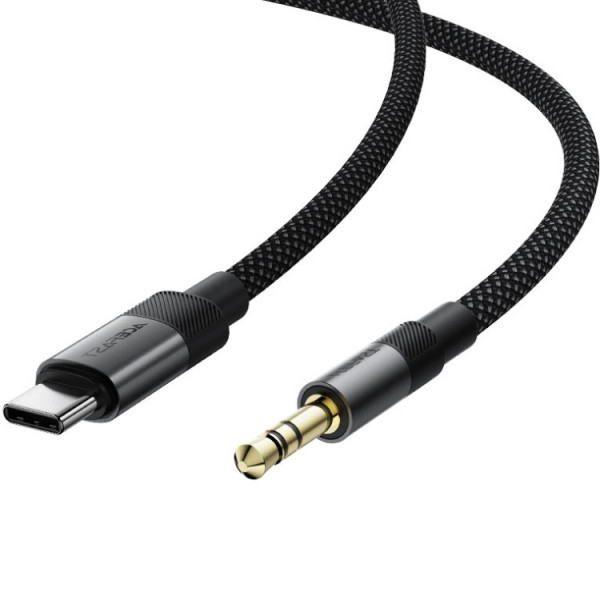 Перехідник USB-C -> 3.5 mm (F) 15cm audio converter J11 Acefast black