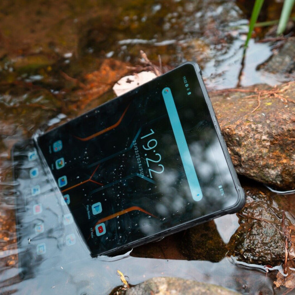 Планшет Oukitel RT8 11" FHD+ /6GB/256GB/ G99 /20000mAh/48+32Мп Night/IP69K/NFC/LTE Black з тримачем