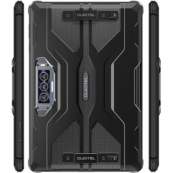 Планшет Oukitel RT8 11" FHD+ /6GB/256GB/ G99 /20000mAh/48+32Мп Night/IP69K/NFC/LTE Black з тримачем