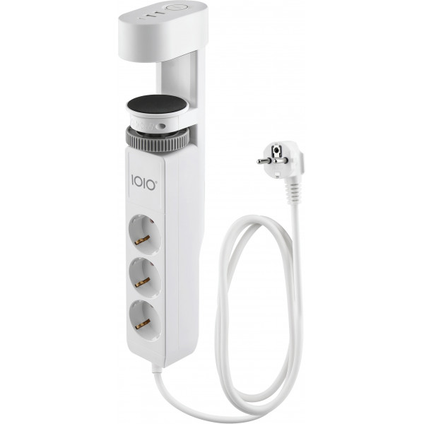 Power filtr 1,5м IOIO SL3000, 1.5м, білий (3 зах роз + 2 порти USB-A та 1 порт USB-C)