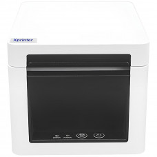 Принтер чеків Xprinter XP-Q810K (термодрук, 230мм/с, стрічка 80мм, USB+WiFi, авторізак,білий)