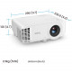 Проєктор BENQ TH575i, DLP, 1080P, 3800Lm, 15000:1, HDMI, USB, 3D, білий