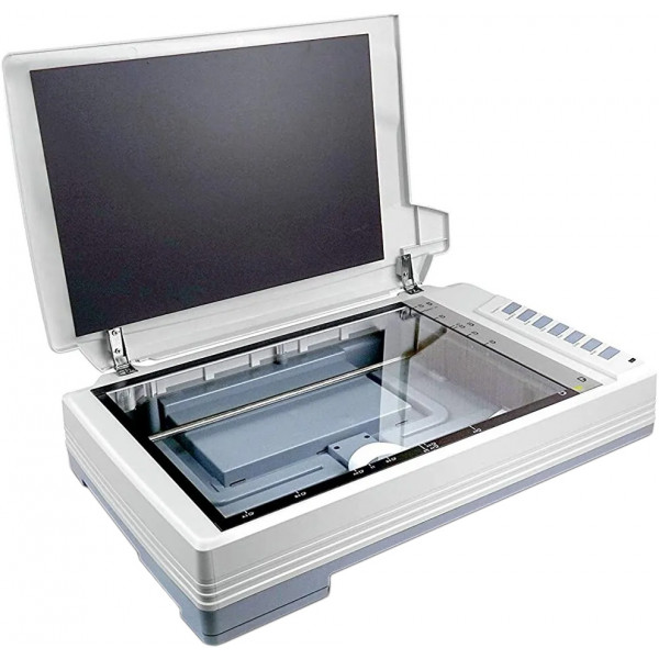 Сканер А3 Plustek OpticPro A320E (800x800dpi 48bit 7,7стор/хв планшетний сірий)