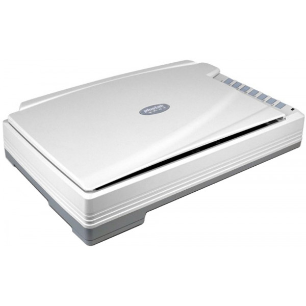Сканер А3 Plustek OpticPro A320E (800x800dpi 48bit 7,7стор/хв планшетний сірий)