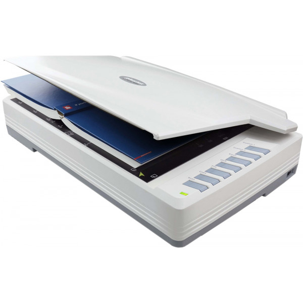 Сканер А3 Plustek OpticPro A320E (800x800dpi 48bit 7,7стор/хв планшетний сірий)