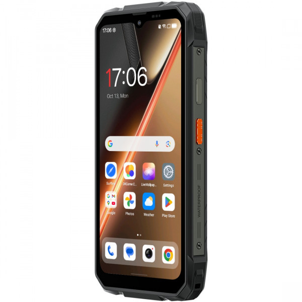 Смартфон Blackview ROCK 1 Pro 6.56" HD+ /8GB/256GB/ G81 /15000mAh / 20+16Мп / 2D Scaner /IP69K/Black