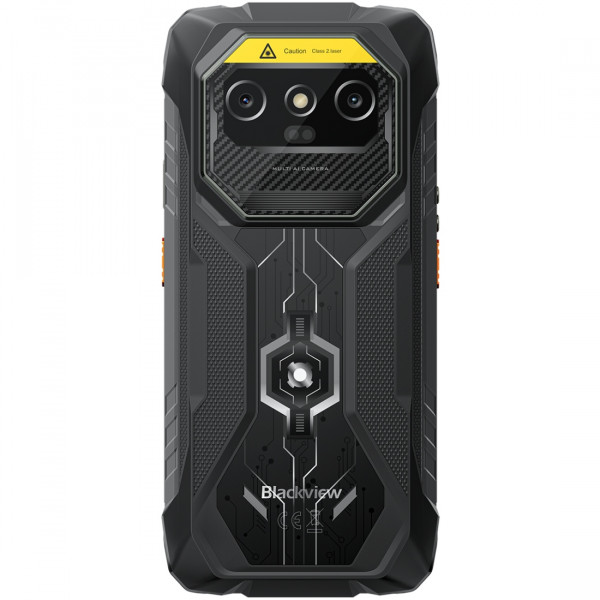 Смартфон Blackview ROCK 1 Pro 6.56" HD+ /8GB/256GB/ G81 /15000mAh / 20+16Мп / 2D Scaner /IP69K/Black