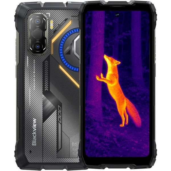 Смартфон Blackview ROCK 3 6.78" HD+ /8GB/256GB/ G100 /15000mAh / 108+50Мп Termal/IP69K/Black