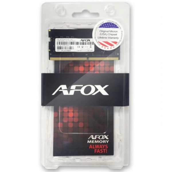 SoDIMM 8Gb DDR4 3200 MHz AFox, Retail
