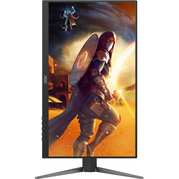 TFT 23.8" AOC 24G4HA, IPS, 200Гц, 2xHDMI, DP, HAS, Pivot, колонки, чорно-червоний