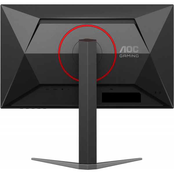 TFT 23.8" AOC 24G4HA, IPS, 200Гц, 2xHDMI, DP, HAS, Pivot, колонки, чорно-червоний
