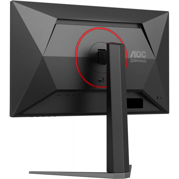 TFT 23.8" AOC 24G4HA, IPS, 200Гц, 2xHDMI, DP, HAS, Pivot, колонки, чорно-червоний