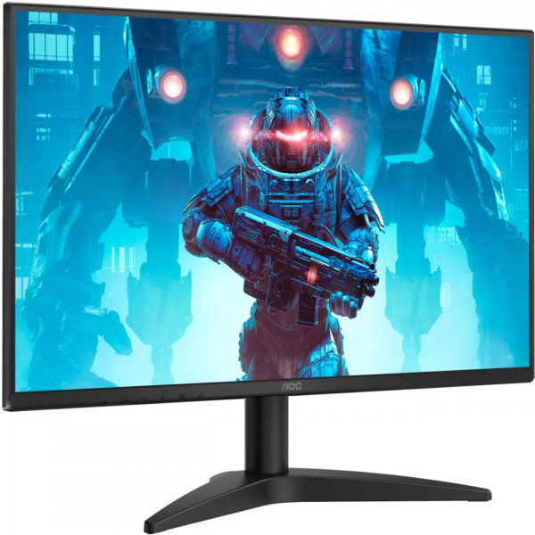 TFT 23.8" AOC Q24B36X, QHD, IPS, 144Гц, 0,5мс, HDMI, DP, чорний