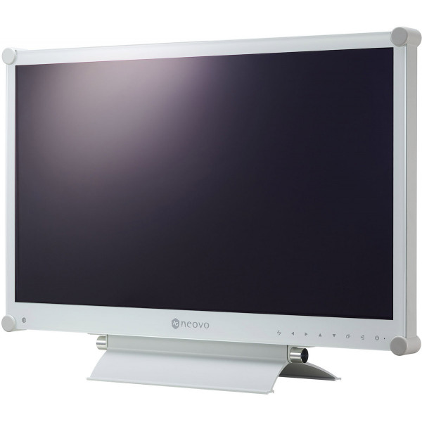 TFT 23.8" Neovo MX-2402, VA, VGA, HDMI, DP, колонки, білий