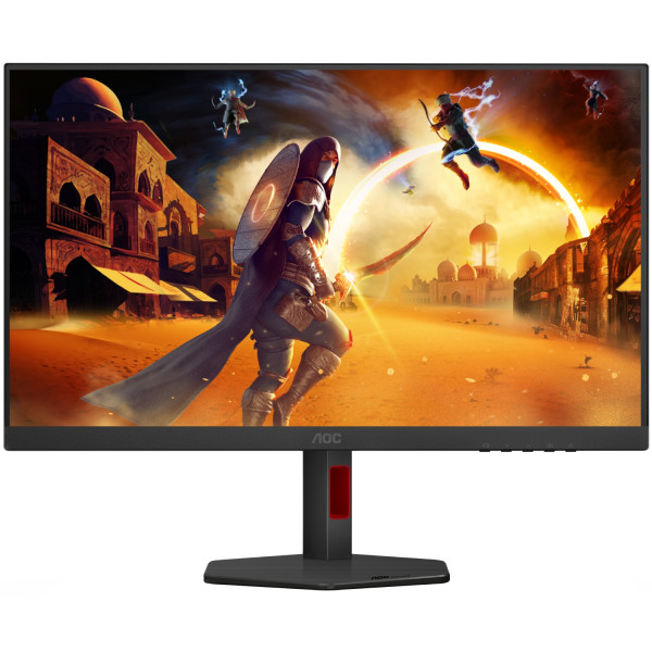 TFT 27" AOC Q27G4ZR, QHD, Fast IPS, 240Hz, 0,3ms, 2xHDMI, DP, HAS, Pivot, кол., чорно-червоний