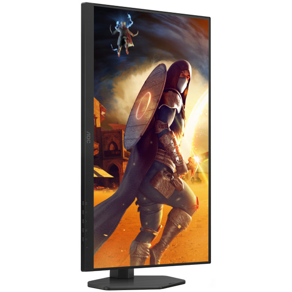 TFT 27" AOC Q27G4ZR, QHD, Fast IPS, 240Hz, 0,3ms, 2xHDMI, DP, HAS, Pivot, кол., чорно-червоний