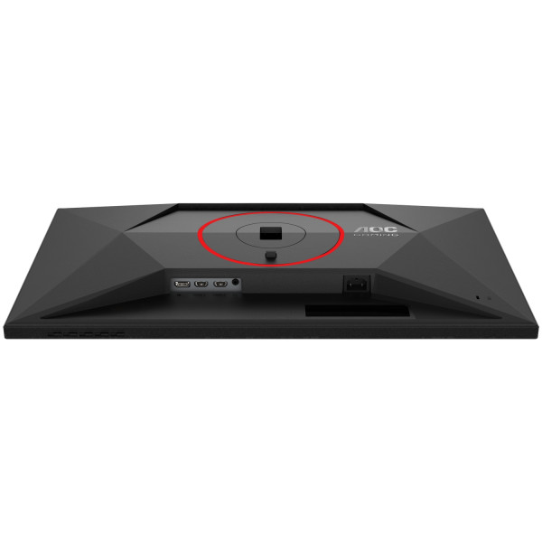 TFT 27" AOC Q27G4ZR, QHD, Fast IPS, 240Hz, 0,3ms, 2xHDMI, DP, HAS, Pivot, кол., чорно-червоний