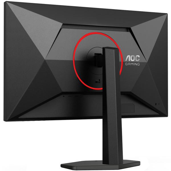 TFT 27" AOC Q27G4ZR, QHD, Fast IPS, 240Hz, 0,3ms, 2xHDMI, DP, HAS, Pivot, кол., чорно-червоний