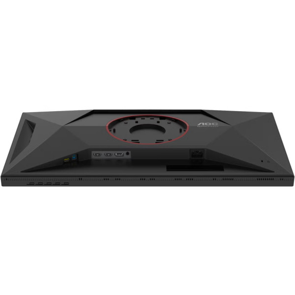 TFT 27" AOC U27G4XM, Fast IPS, 160Гц, 2хHDMI, DP, USB-hub, HAS, Pivot, чорно-червоний