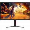 TFT 27" AOC U27G4XM, Fast IPS, 160Гц, 2хHDMI, DP, USB-hub, HAS, Pivot, чорно-червоний