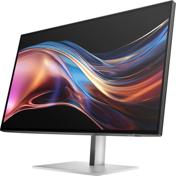 TFT 27" HP S7 Pro 727pu, IPS Black, QHD, 120Hz, HDMI, DP, USB-C, RJ-45, HAS, Pivot, чорно-сріблястий