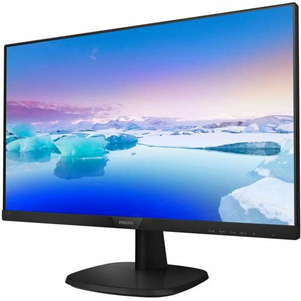 TFT 27" Philips 273V7QJAB, IPS, VGA, HDMI, DP, колонки, чорний