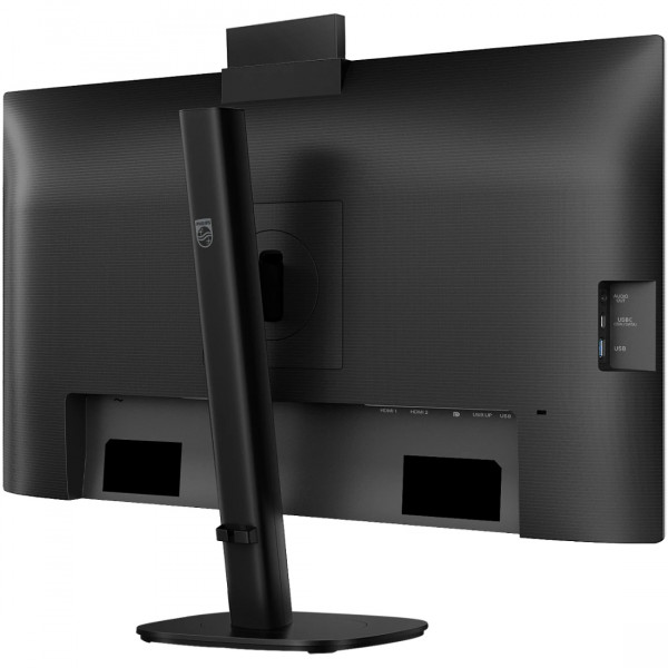 TFT 27" Philips 27B2N3500JH, QHD IPS,120Hz, 2xHDMI, DP, USB-hub, Cam, HAS, Pivot, кол., чорний