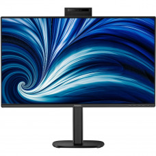TFT 27" Philips 27B2N3500JH, QHD IPS,120Hz, 2xHDMI, DP, USB-hub, Cam, HAS, Pivot, кол., чорний